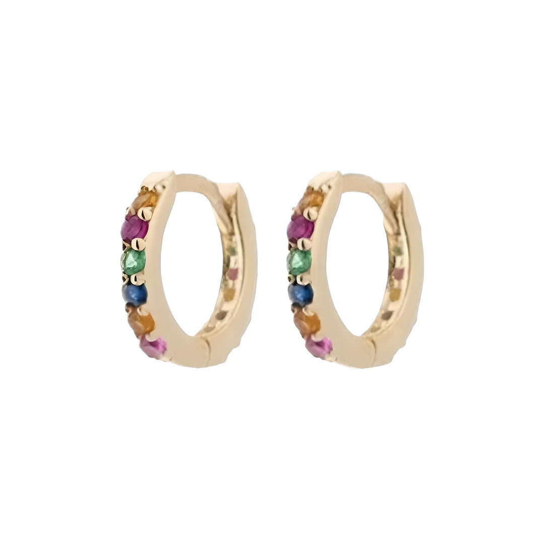 Mini hoops - 18 karat forgyldt kobber