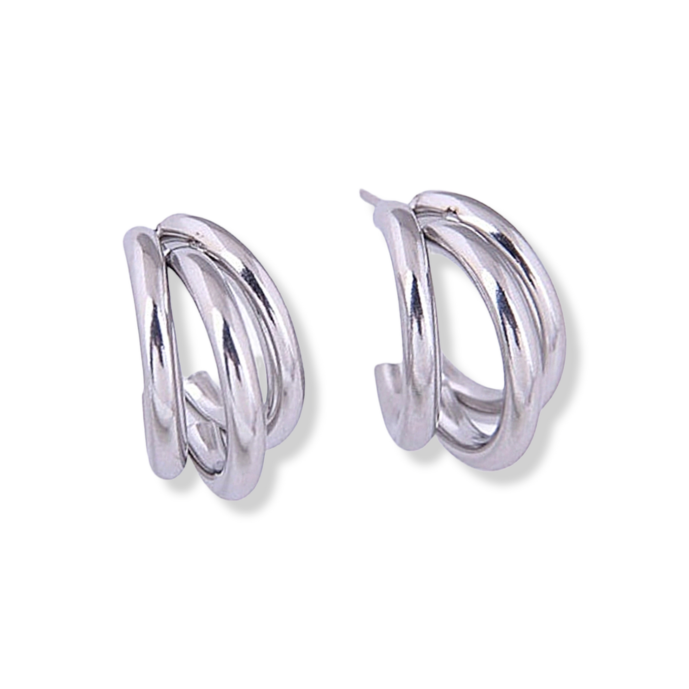 Triple hoops i titaniun