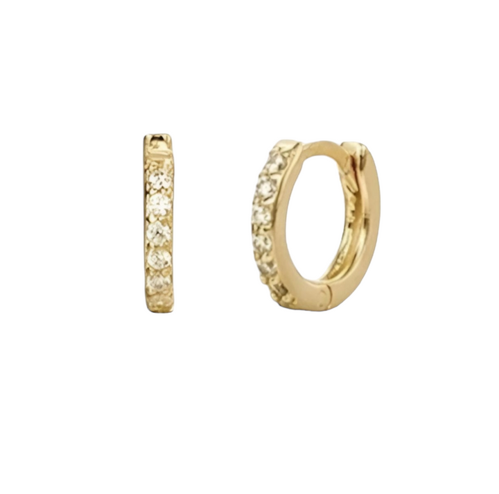 Mini hoops - 18 karat forgyldt kobber