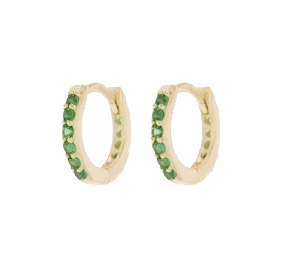 Mini hoops - 18 karat forgyldt kobber