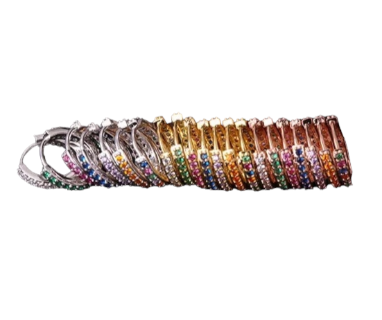 Mini hoops - 18 karat forgyldt kobber