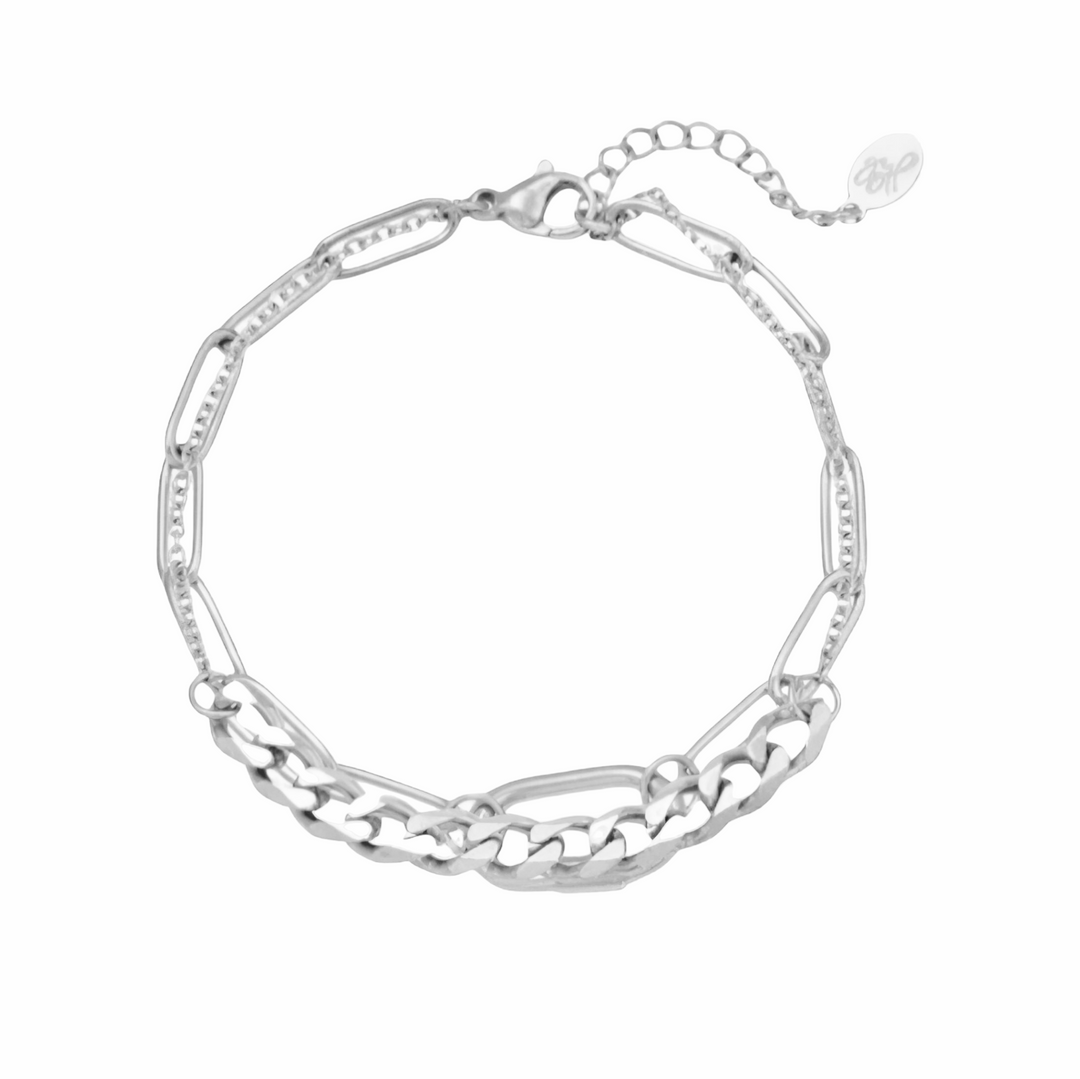 Armbånd multi kæder - ædelstål