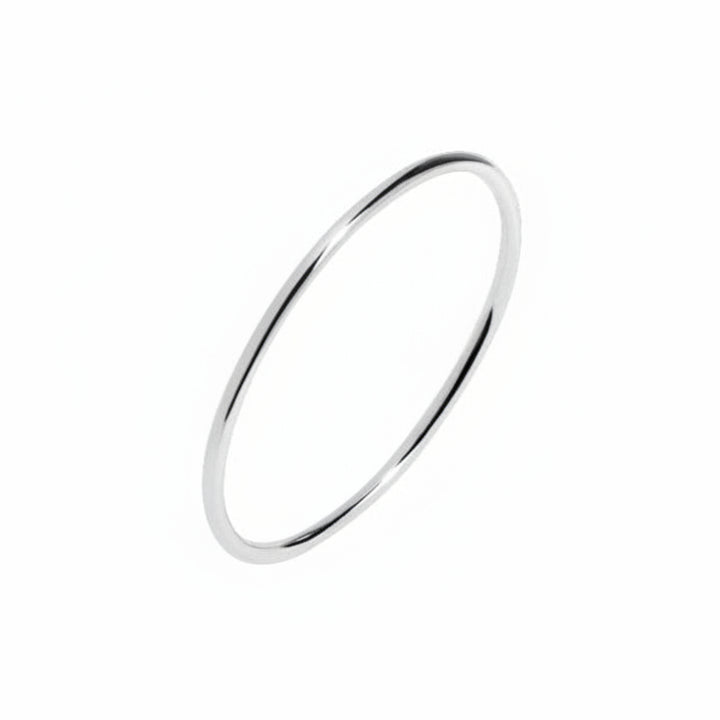 Band ring 1mm - titanium